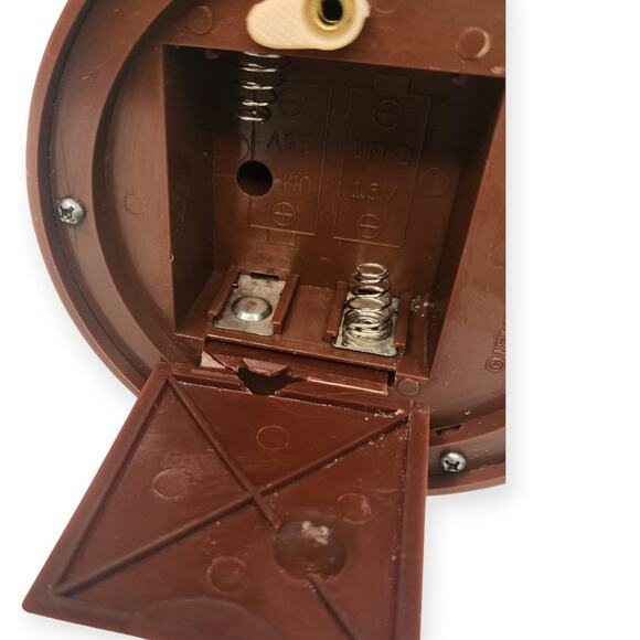 Vintage Musical & Light Up Candle Porcelain Christmas Santa Made Taiwan Decor - Picture 11 of 11